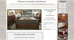 Desktop Screenshot of grandwoodfurniture.com